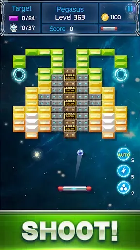 Скриншот 2 — Brick Breaker : Space Outlaw
