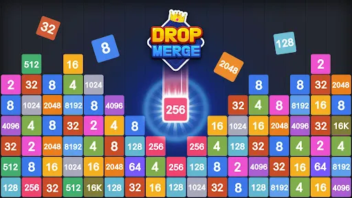 Скриншот 7 — Drop Merge : Number Puzzle