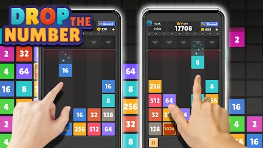 Скриншот 6 — Drop The Number®:Бросьте число