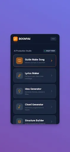 Скриншот 1 — Boomy AI Music