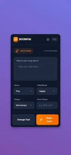 Скриншот 2 — Boomy AI Music