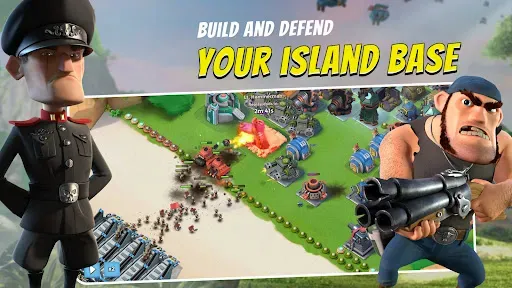 Скриншот 3 — Boom Beach: War Strategy Game