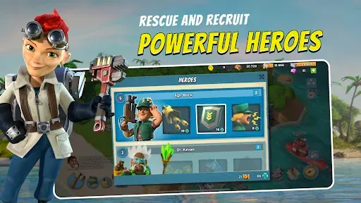 Скриншот 4 — Boom Beach: War Strategy Game