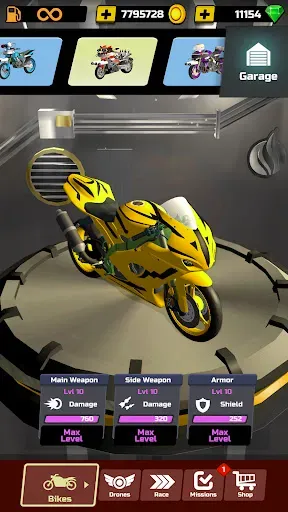 Скриншот 3 — Bike Rider : Moto Traffic Rush