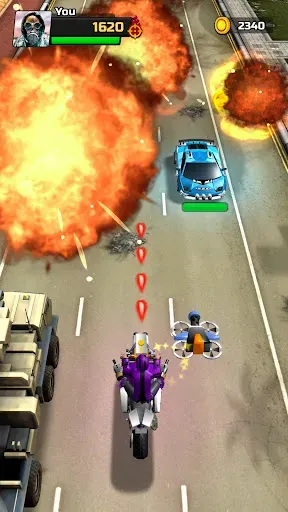 Скриншот 5 — Bike Rider : Moto Traffic Rush