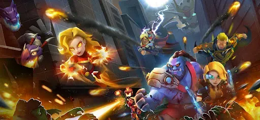 Скриншот 1 — Clash of Legends:Heroes Mobile