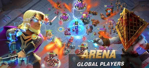 Скриншот 3 — Clash of Legends:Heroes Mobile