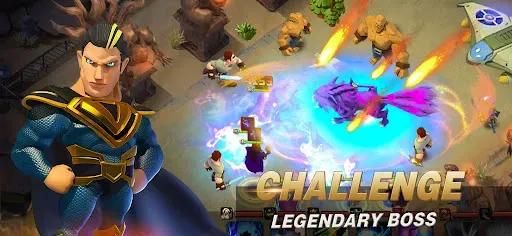Скриншот 4 — Clash of Legends:Heroes Mobile