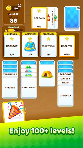 Скриншот 3 — Solitaire Words & Pictures