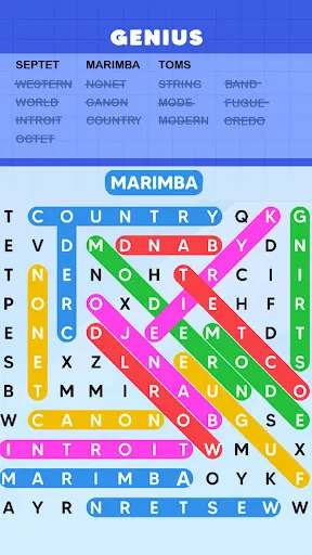 Скриншот 3 — Word Search Puzzle Challenge