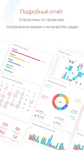 Скриншот 2 — Focus To-Do: Помодоро и задачи