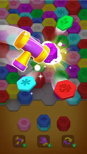 Скриншот 5 — Hexa Up! - Sort and Merge