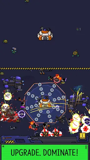 Скриншот 2 — SpaceXYZ: Idle Tower Defense