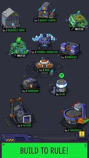 Скриншот 3 — SpaceXYZ: Idle Tower Defense