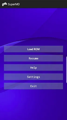 Скриншот 1 — SuperMDS (All in One Emulator)
