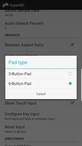 Скриншот 4 — SuperMDS (All in One Emulator)