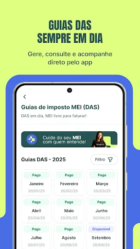 Скриншот 3 — MaisMei: Guia DAS e Gestão MEI