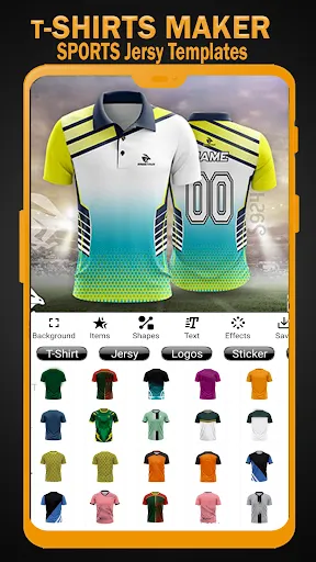 Скриншот 4 — Sports T-shirt Maker &Designer