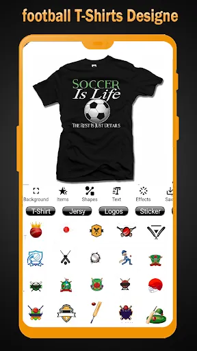 Скриншот 5 — Sports T-shirt Maker &Designer
