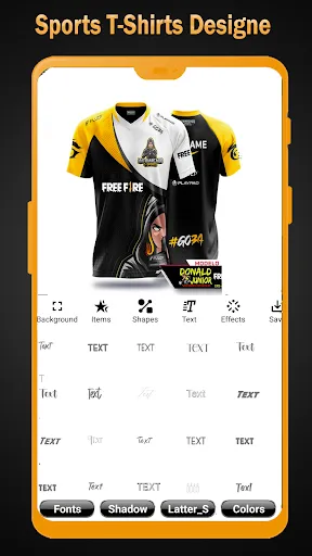 Скриншот 8 — Sports T-shirt Maker &Designer