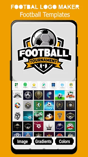 Скриншот 1 — Football Logo Maker - Soccer
