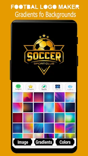 Скриншот 3 — Football Logo Maker - Soccer