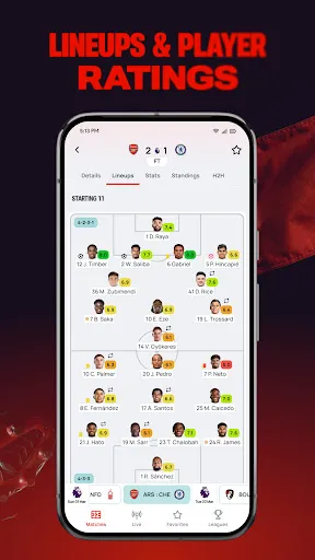 Скриншот 5 — Superscore - Football Scores