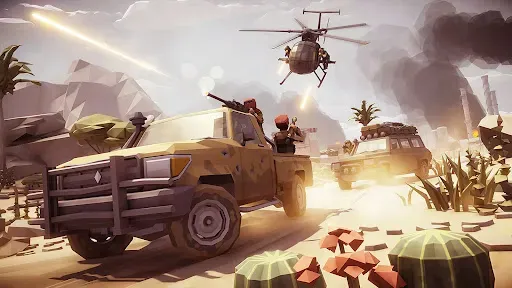 Скриншот 1 — Blaze Strike: Pixel Fury FPS