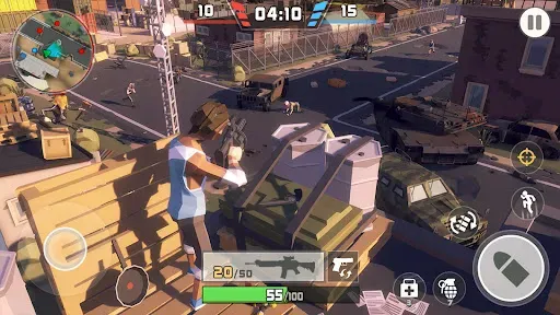 Скриншот 3 — Blaze Strike: Pixel Fury FPS
