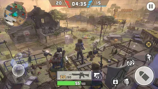 Скриншот 5 — Blaze Strike: Pixel Fury FPS