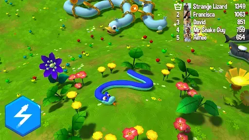 Скриншот 8 — Snake Rivals: змейка онлайн