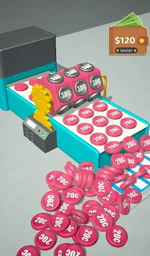 Скриншот 1 — Mint Factory - Idle Money Game