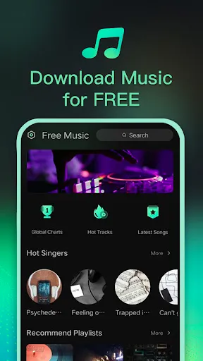 Скриншот 1 — Music Download MP3 Downloader