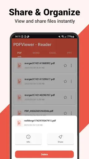 Скриншот 5 — PDF Viewer - Reader