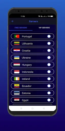 Скриншот 1 — Super - VPN Unlimited Proxy