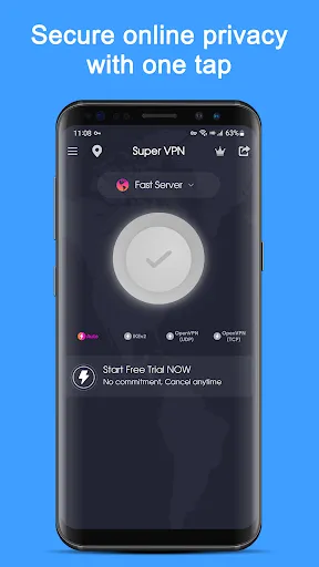 Скриншот 4 — VPN Proxy Speed - Super VPN