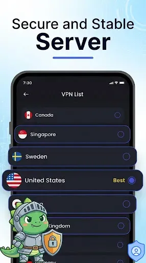 Скриншот 4 — Super VPN: Secure & Fast Proxy