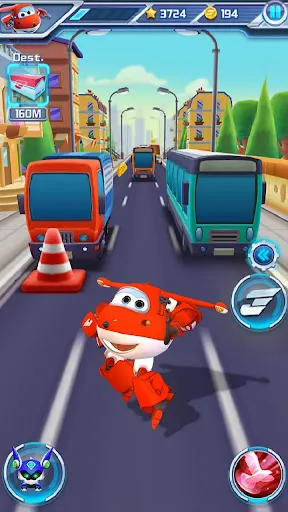Скриншот 3 — Super Wings : Jett Run