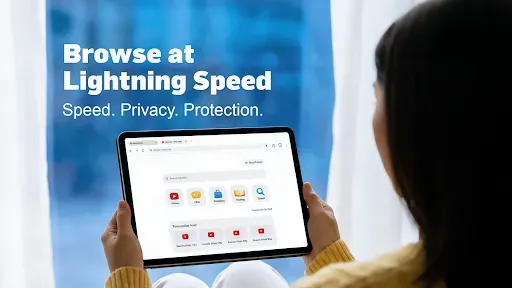 Скриншот 2 — Swift Browser: Fast Private