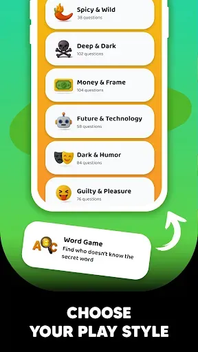 Скриншот 4 — IMPOSTER - Word Game for group