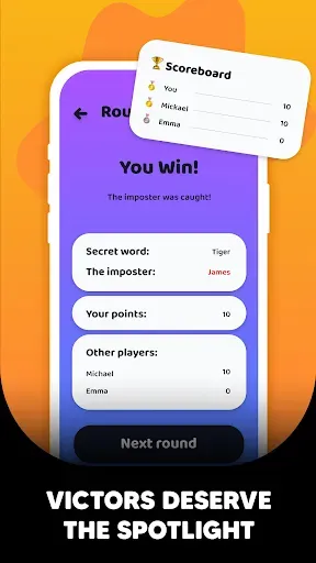Скриншот 6 — IMPOSTER - Word Game for group