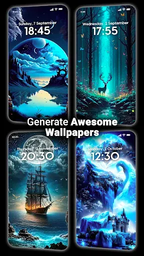 Скриншот 1 — HD Wallpaper Generator