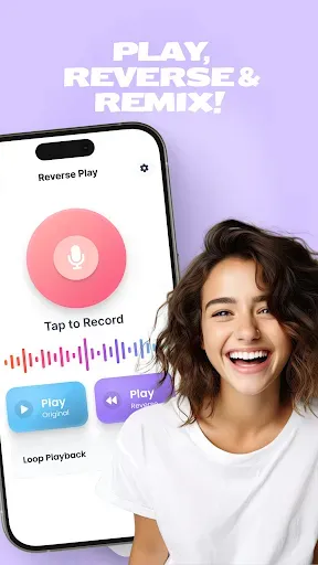 Скриншот 3 — Reverse Play: Audio Recorder