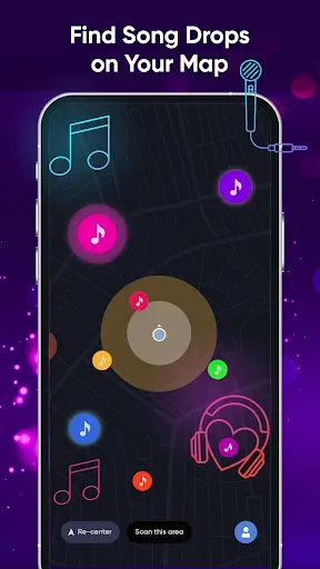 Скриншот 1 — SongMap Go - Catch all Songs