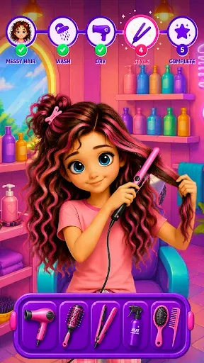 Скриншот 4 — Hairstyle Beauty Salon