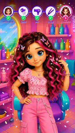 Скриншот 5 — Hairstyle Beauty Salon