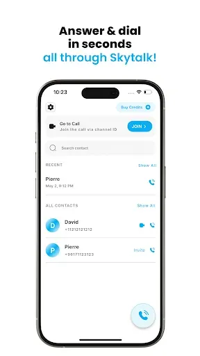 Скриншот 2 — SkyTalk - Call & Video VOIP