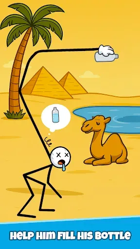 Скриншот 3 — Thief Game: Stickman Escape