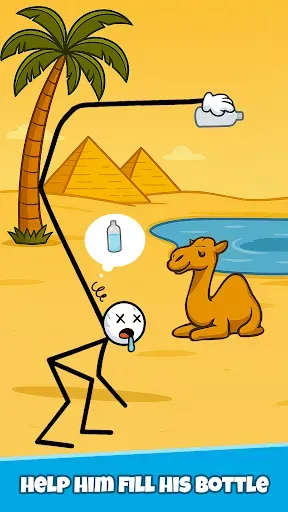 Скриншот 8 — Thief Game: Stickman Escape