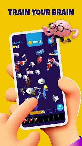 Скриншот 1 — Play And Match 3D Objects